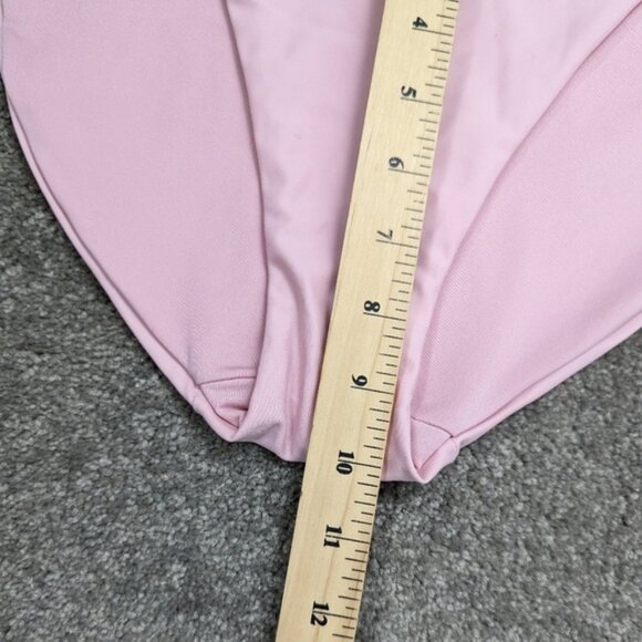 Aerie Pink Bikini Bottoms - Side-Tie Details - Size XL Barbiecore Ruffle Beach - Picture 5 of 9